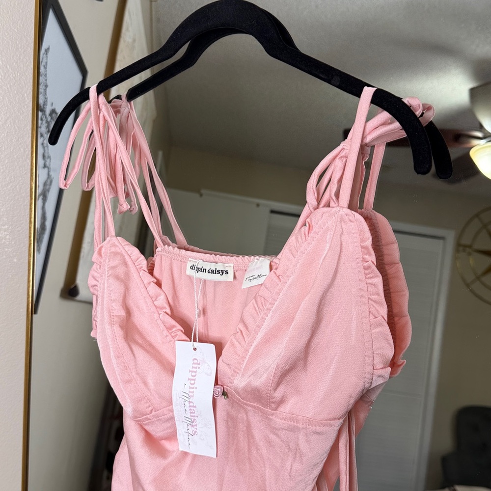 Dippin Daisys Mina Marlena Pink Mini Dress NWT - Picture 7 of 7